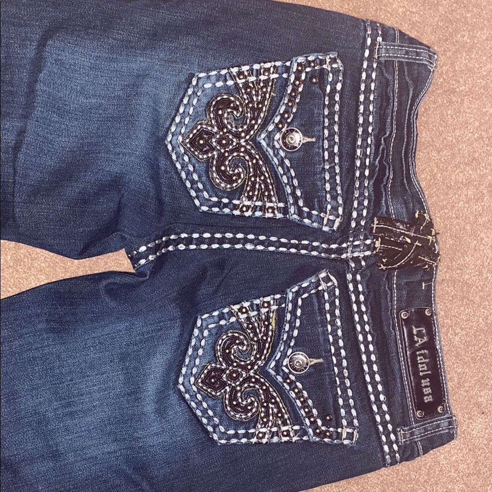 LA idol usa Women's Blue Jeans